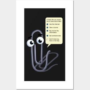 Clippy Posters and Art